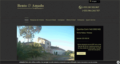 Desktop Screenshot of bentoeamado.com